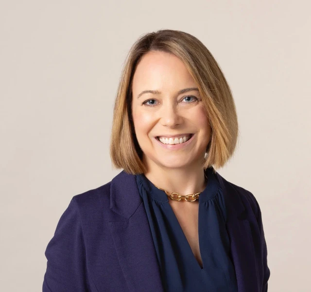 Chris Eck, portrait from her campaign website